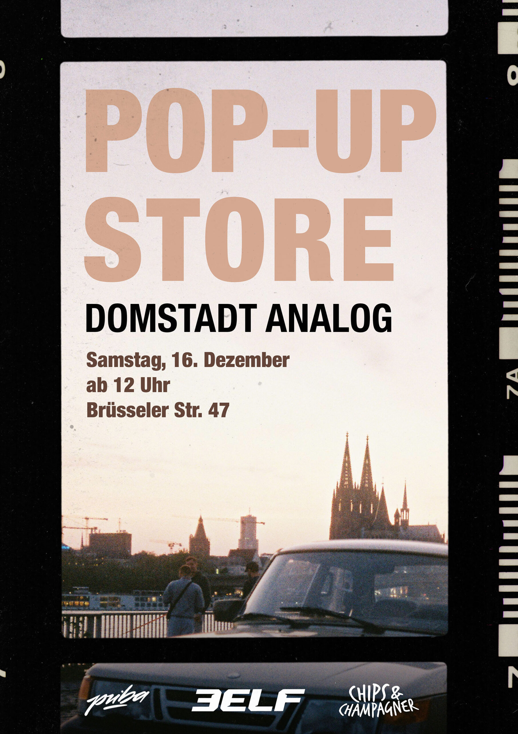 Der Domstadt Analog Pop-Up Store auf der Aachener Str.